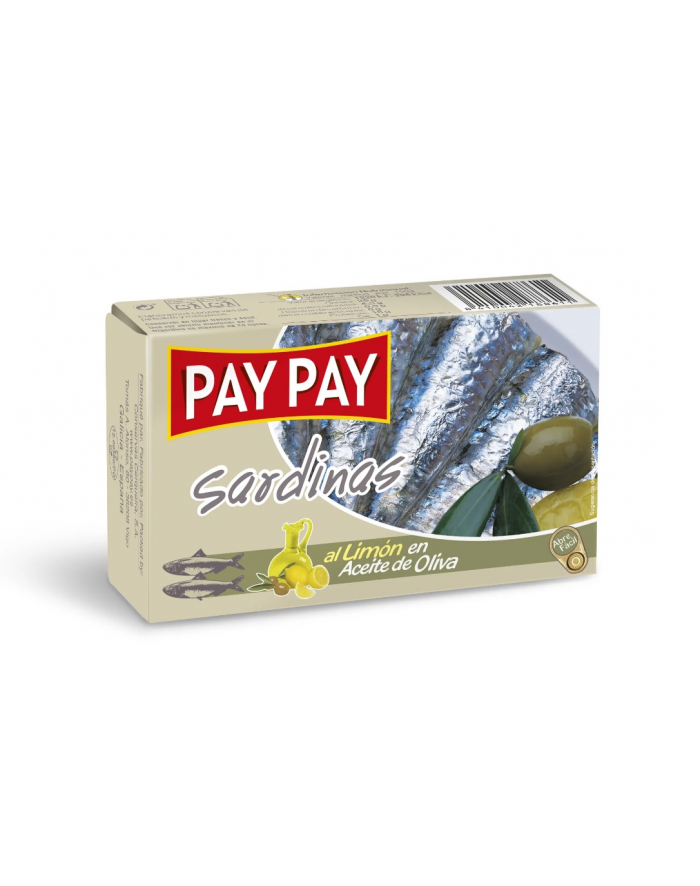 PayPay Sardynki w oliwie i cytrynie 120 g główny